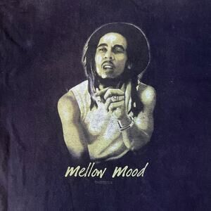 Zion Rootswear Bob Marley Thrashed Faded Graphic Tee — MEN’S 2XL